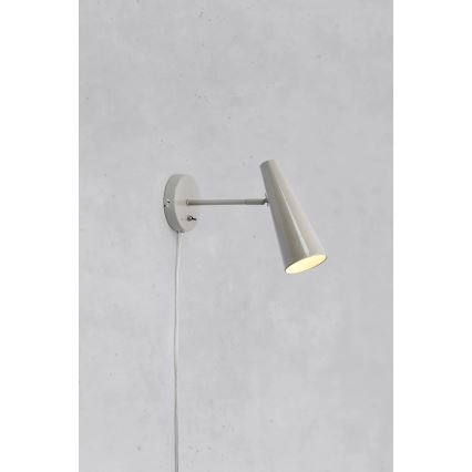 Markslöjd 108992 - Applique murale PEAK 1xE14/40W/230V gris