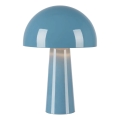 Markslöjd 108994 - Lampe de table MANTAR 1xE14/40W/230V bleue