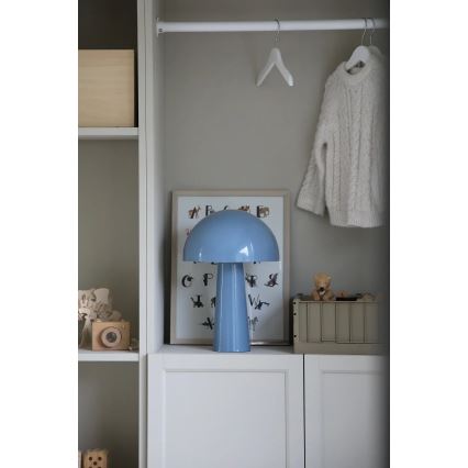 Markslöjd 108994 - Lampe de table MANTAR 1xE14/40W/230V bleue