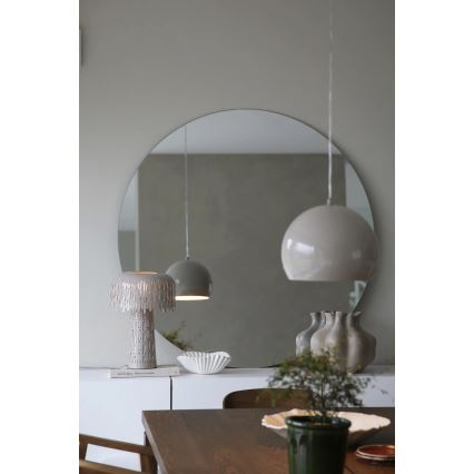 Markslöjd 109005 - Lampe de table VERBERA 1xE14/40W/230V grise