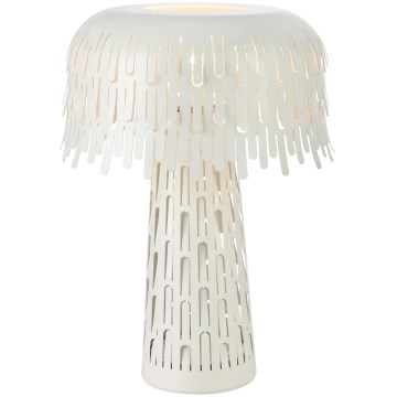 Markslöjd 109006 - Lampe de table VERBERA 1xE14/40W/230V blanche