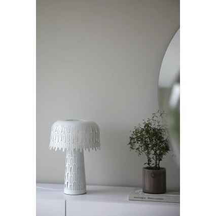 Markslöjd 109006 - Lampe de table VERBERA 1xE14/40W/230V blanche