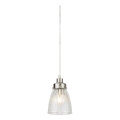 Markslöjd 109009 - Suspension sur câble BELLIS 1xE14/40W/230V chrome mat