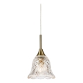 Markslöjd 109011 - Suspension sur câble LUNA 1 x E14, 40 W, 230 V, en laiton