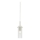 Markslöjd 109013 - Suspension à câble TIBIA 1xE14/40W/230V verre transparent/laiton