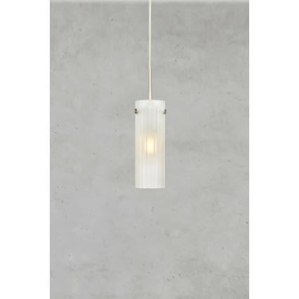 Markslöjd 109014 - Suspension sur câble TIBIA 1xE14/40W/230V laiton