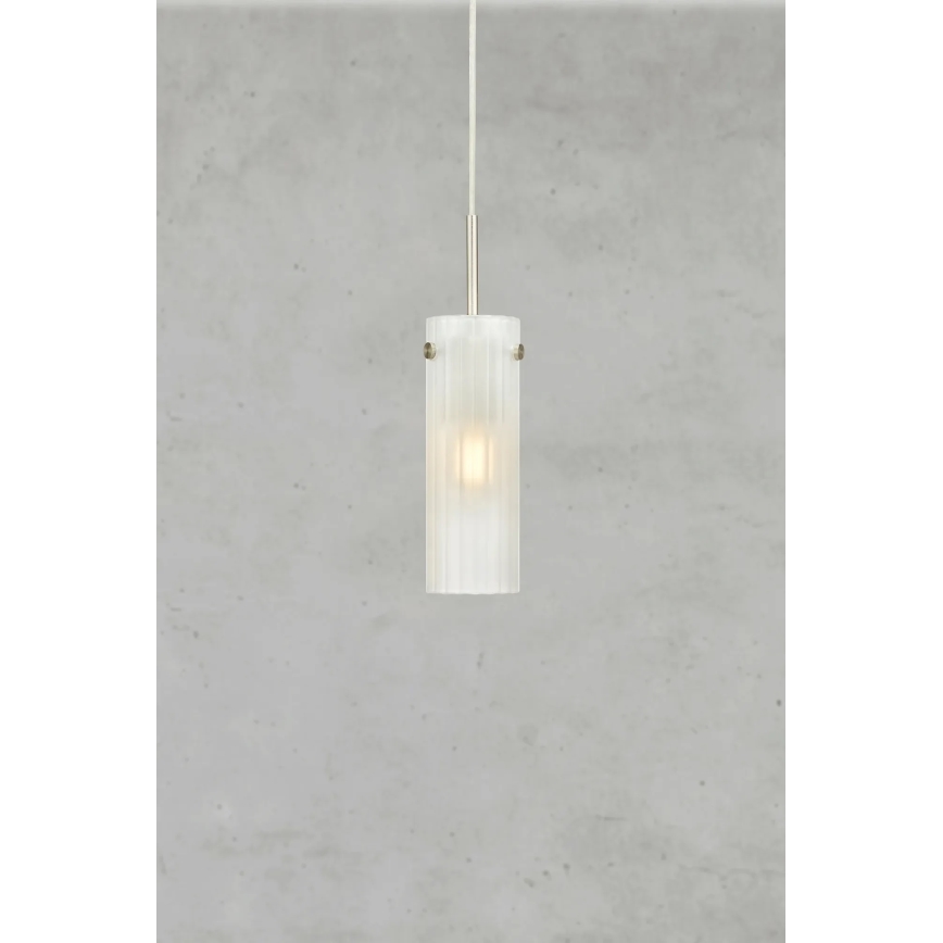 Markslöjd 109014 - Suspension sur câble TIBIA 1xE14/40W/230V laiton