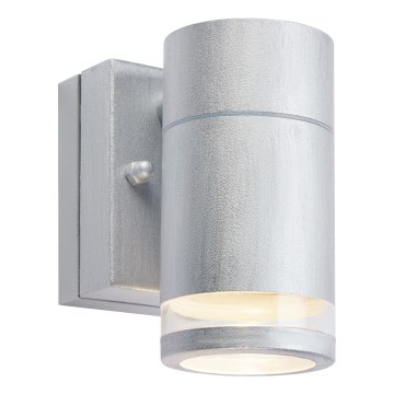 Markslöjd 109103 - Applique murale d'extérieur à LED dimmable LUNO LED/4,9W/230V IP65 argentée