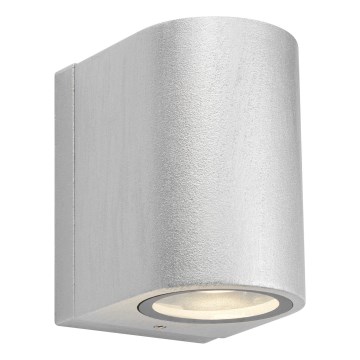 Markslöjd 109109 - Applique murale extérieure LED dimmable ALOR LED/4,9W/230V IP65 argentée