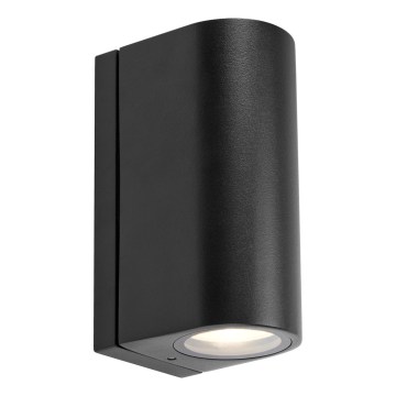 Markslöjd 109110 - Applique murale d'extérieur dimmable ALOR 2xLED/4,9W/230V IP65 noire