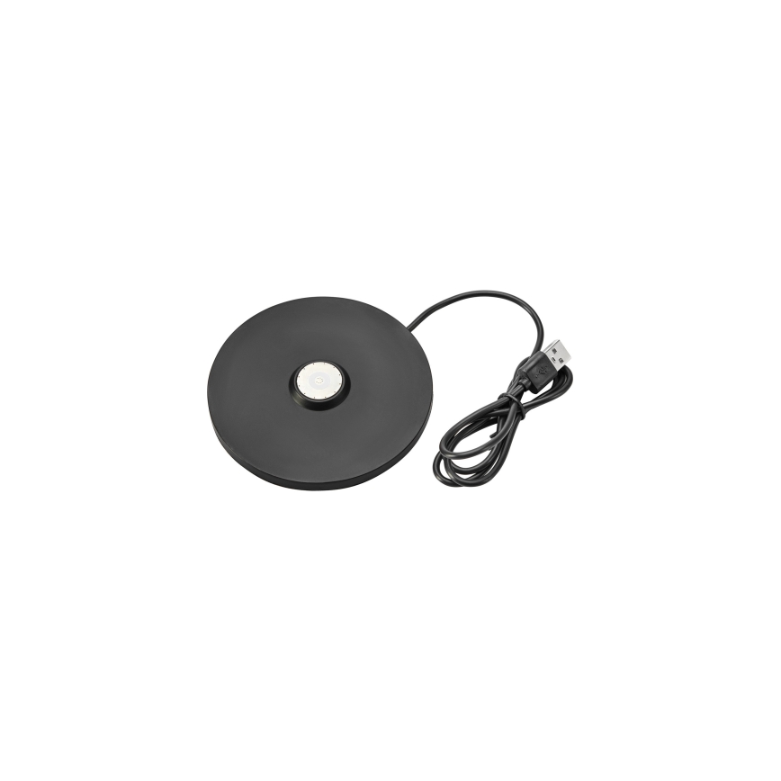 Markslöjd 109126 - Lampe de table LED dimmable rechargeable à commande tactile ANNO 1xE14/2W/2000 mAh blanc/laiton