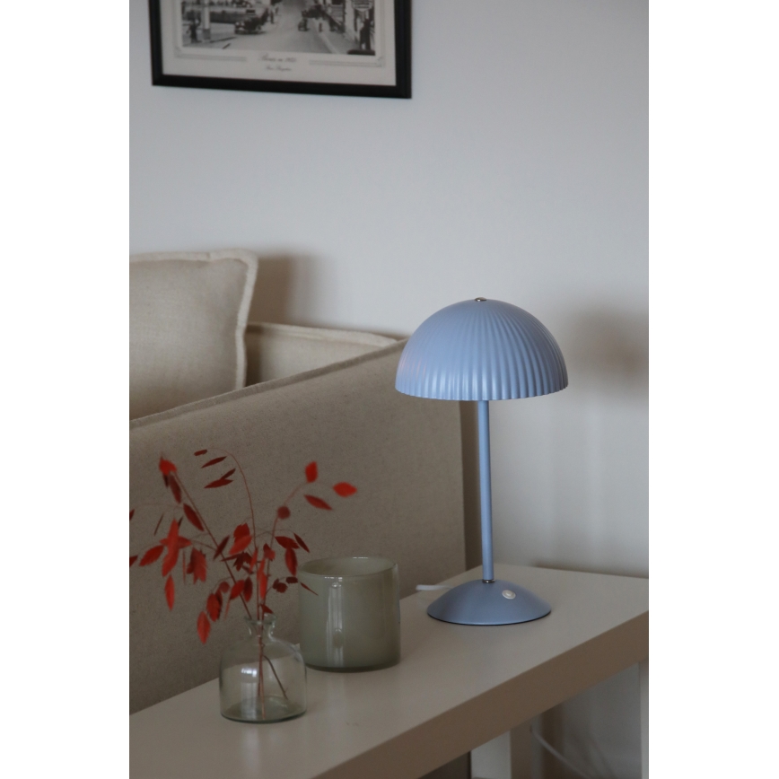 Markslöjd 109140 - Lampe de table ZIN 2xG9/20W/230V bleue