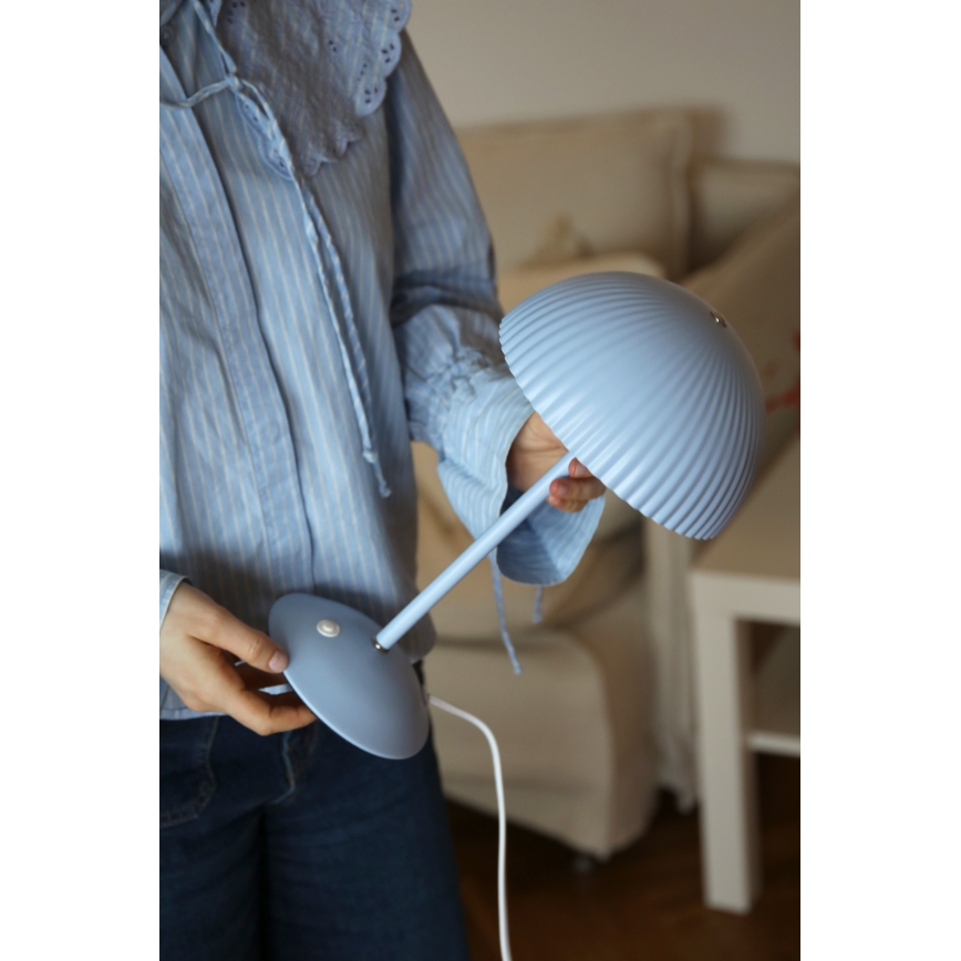 Markslöjd 109140 - Lampe de table ZIN 2xG9/20W/230V bleue