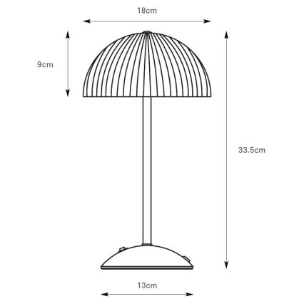 Markslöjd 109140 - Lampe de table ZIN 2xG9/20W/230V bleue
