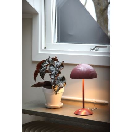 Markslöjd 109142 - Lampe de table ZIN 2xG9/20W/230V rose