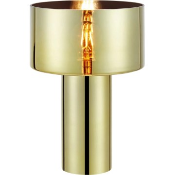 Markslöjd 109145 - Lampe de table CORIN 1xE27/60W/230V dorée
