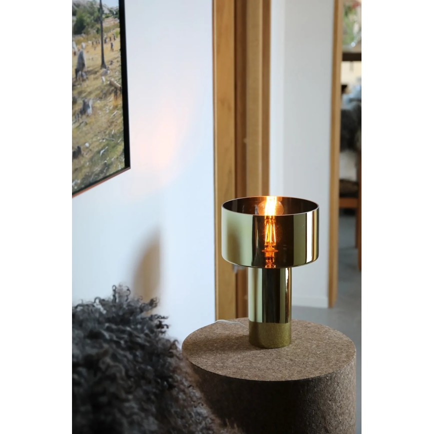 Markslöjd 109145 - Lampe de table CORIN 1xE27/60W/230V dorée