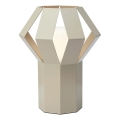 Markslöjd 109147 - Lampe de table OCTA 1xE27/60W/230V crème
