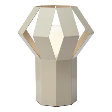 Markslöjd 109147 - Lampe de table OCTA 1xE27/60W/230V crème