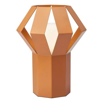 Markslöjd 109149 - Lampe de table OCTA 1xE27/60W/230V orange