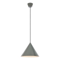 Markslöjd 109162 - Suspension sur câble TIP 1xE27/60W/230V gris