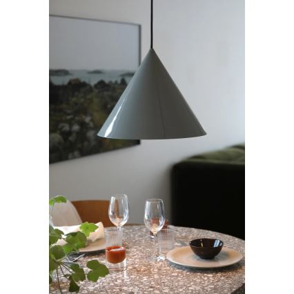 Markslöjd 109162 - Suspension sur câble TIP 1xE27/60W/230V gris