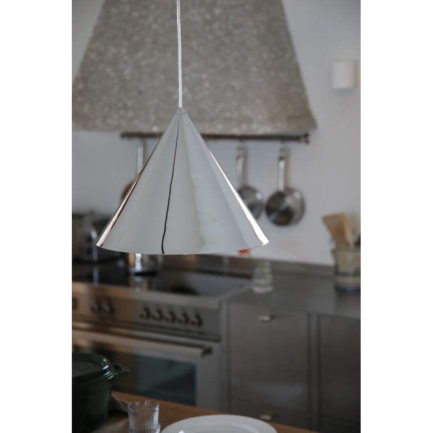 Markslöjd 109163 - Suspension sur câble TIP 1xE27/60W/230V, finition chrome brillant