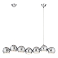 Markslöjd 109168 - Suspension sur câble CUPOLO 7xE14/40W/230V chrome brillant
