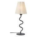 Markslöjd 109171 - Lampe de table VEYA 1xE14/40W/230V lin/noir