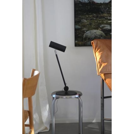 Markslöjd 109183 - Lampe de table LED dimmable ARLO LED/4,9W/230V noire