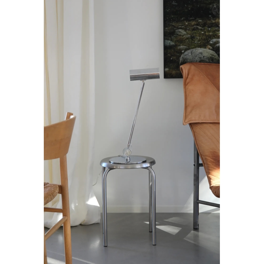 Markslöjd 109184 - Lampe de table LED à intensité variable ARLO LED/4,9W/230V, chrome brillant