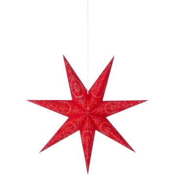 Markslöjd 700120 - Décoration de Noël ARATORP 1x E14/25W/230V Ø 75 cm rouge