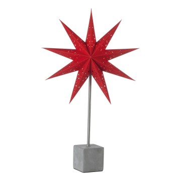 Markslöjd 702223 - Décoration de Noël HARD 1xE14/25W/230V rouge