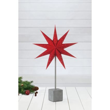 Markslöjd 702223 - Décoration de Noël HARD 1xE14/25W/230V rouge