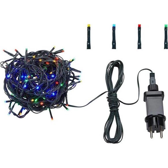 Markslöjd 703357 - Guirlande de Noël LED d'extérieur SKEN 120xLED 17m IP44 multicolore