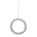 Markslöjd 703442 - Décoration de Noël LED JULLE 30xLED/0,03W/3xAA argentée