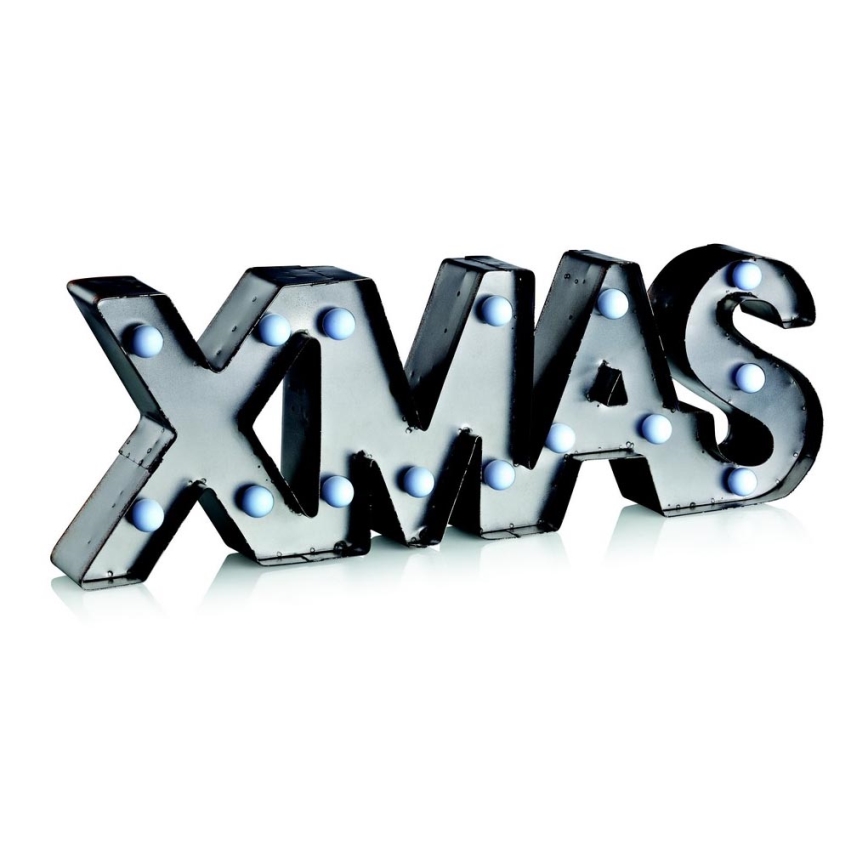 Markslöjd 703590 - Décoration de Noël WORD 15xLED/0,9W/3xAA