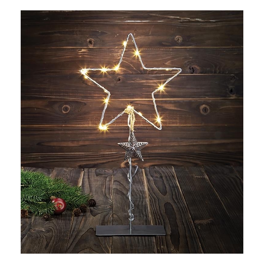 Markslöjd 703805 - Décoration de Noël LED VIKHEM 15xLED/0,45W/4,5V