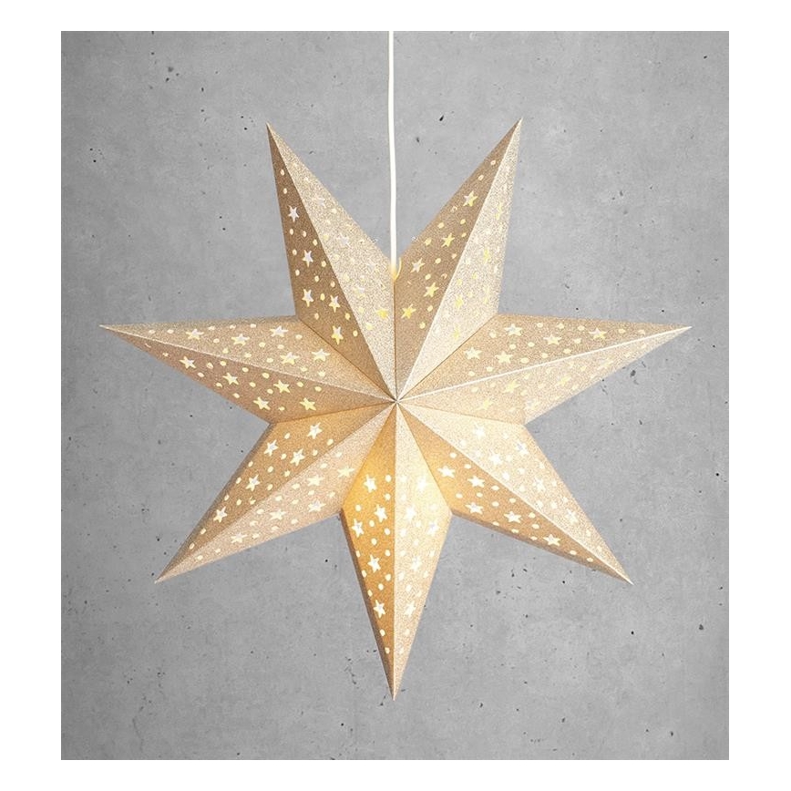 Markslöjd 704419 - Décoration de Noël SOLVALLA 1xE14/25W/230V or 45 cm
