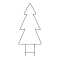 Markslöjd 704444 - Décoration de Noël extérieure LED MYSTIC 60xLED/2.4W/3V IP44