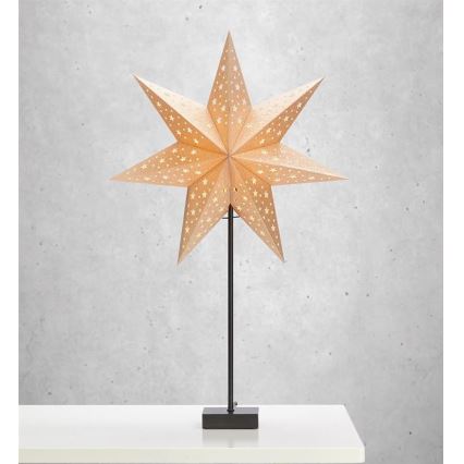 Markslöjd 704454 - Décoration de Noël SOLVALLA 1xE14/25W/230V or 69 cm