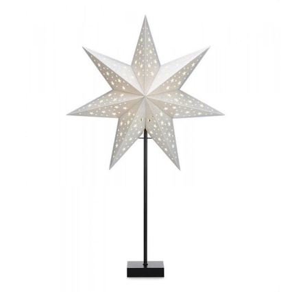 Markslöjd 704455 - Décoration de Noël SOLVALLA 1xE14/25W/230V argent 69 cm