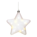 Markslöjd 704489 - Décoration de Noël LISETTE 10xLED/0,3W/3xAA étoile
