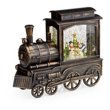 Markslöjd 704980 - Décoration de Noël LED LOCO marron