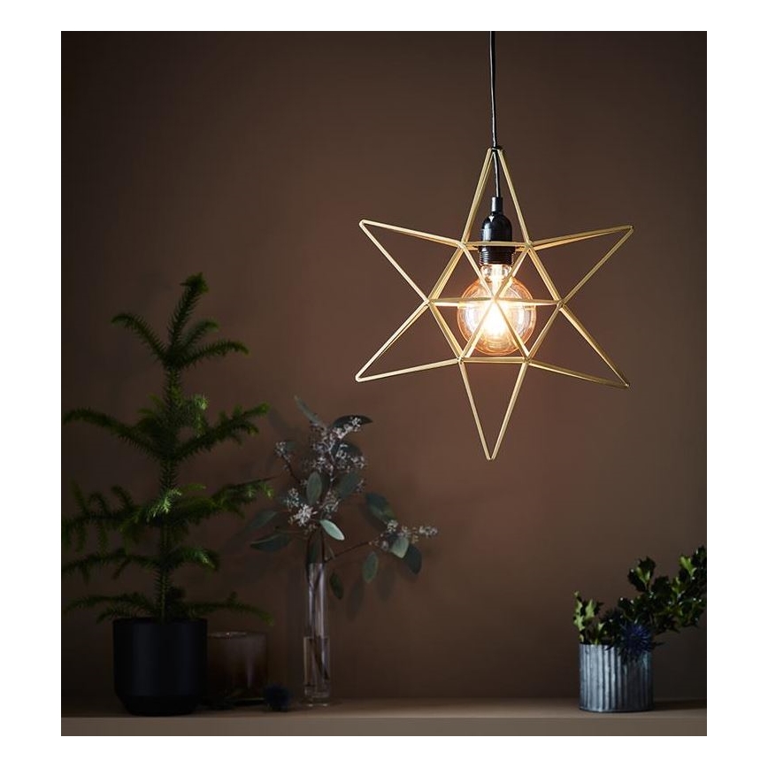Markslöjd 705298 - Décoration de Noël CONTOUR 1xE27/40W/230V doré