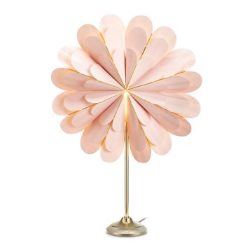 Markslöjd 705301 - Décoration de Noël MARIGOLD 1xE14/25W/230V rose 45 cm