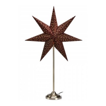 Markslöjd 705313 - Décoration de Noël BAROQUE 1xE14/25W/230V 65 cm bordeaux
