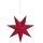 Markslöjd 705608 - Décoration de Noël LED BLINK LED/0,2 W/3xAA Ø 45 cm rouge