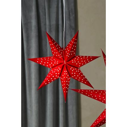 Markslöjd 705608 - Décoration de Noël LED BLINK LED/0,2 W/3xAA Ø 45 cm rouge