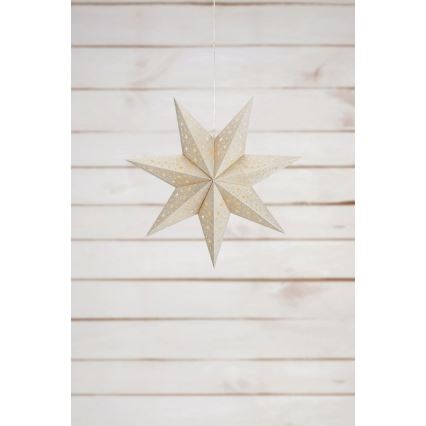 Markslöjd 705610 - LED Décoration de Noël BLANK LED/0,2W/3xAA diam. 45 cm dorée
